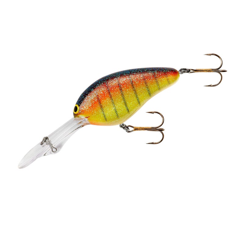 Norman Lures DD22 Deep-Diving Crankbait Bass Fishing Lure, Freshwater Fishing Accessories, 3"", 5/8 oz, Bumble Bee Perch - Image 1